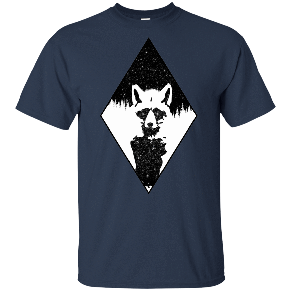 T-Shirts Navy / YXS Starry Raccoon Youth T-Shirt