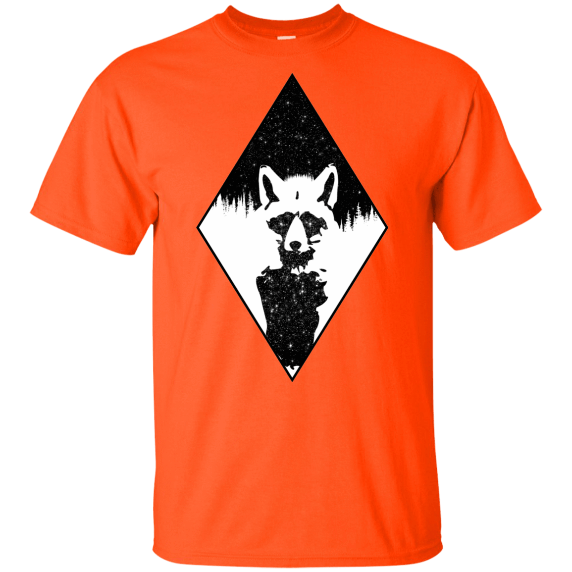 T-Shirts Orange / YXS Starry Raccoon Youth T-Shirt