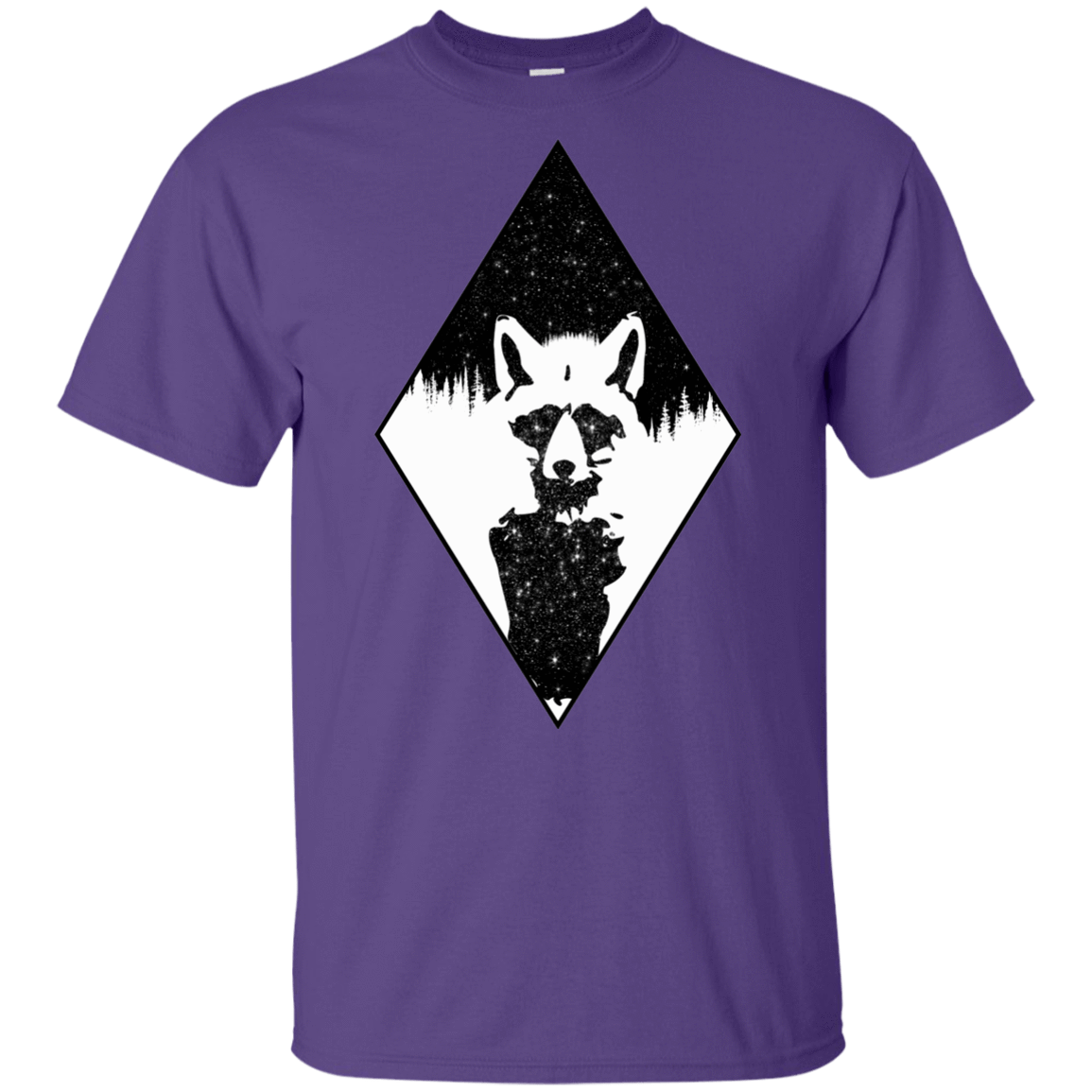 T-Shirts Purple / YXS Starry Raccoon Youth T-Shirt