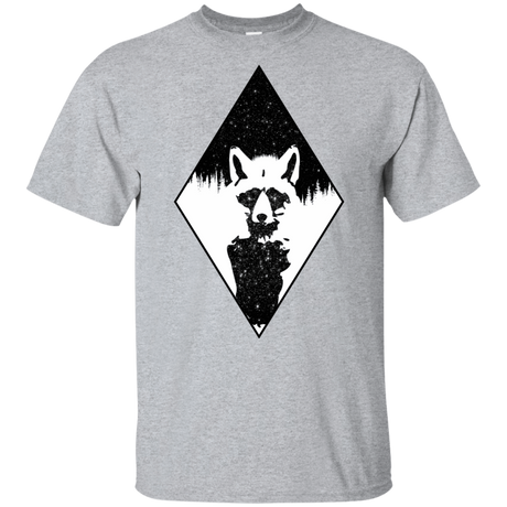 T-Shirts Sport Grey / YXS Starry Raccoon Youth T-Shirt