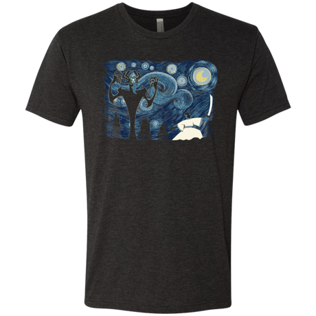 T-Shirts Vintage Black / Small Starry Samurai Men's Triblend T-Shirt