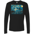 T-Shirts Black / Small Starry Scarif Men's Premium Long Sleeve