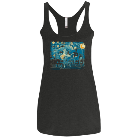 T-Shirts Vintage Black / X-Small Starry Scarif Women's Triblend Racerback Tank