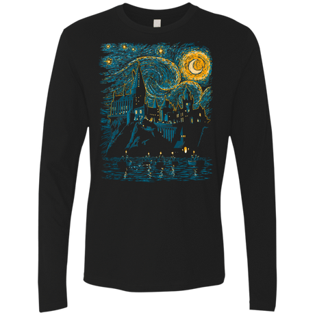 T-Shirts Black / S Starry School Men's Premium Long Sleeve