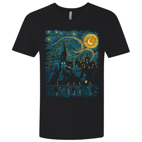 T-Shirts Black / X-Small Starry School Men's Premium V-Neck