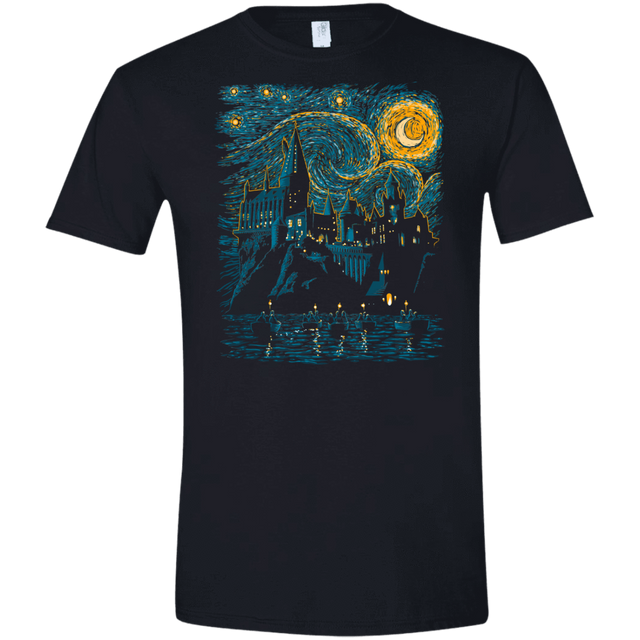 T-Shirts Black / X-Small Starry School Men's Semi-Fitted Softstyle