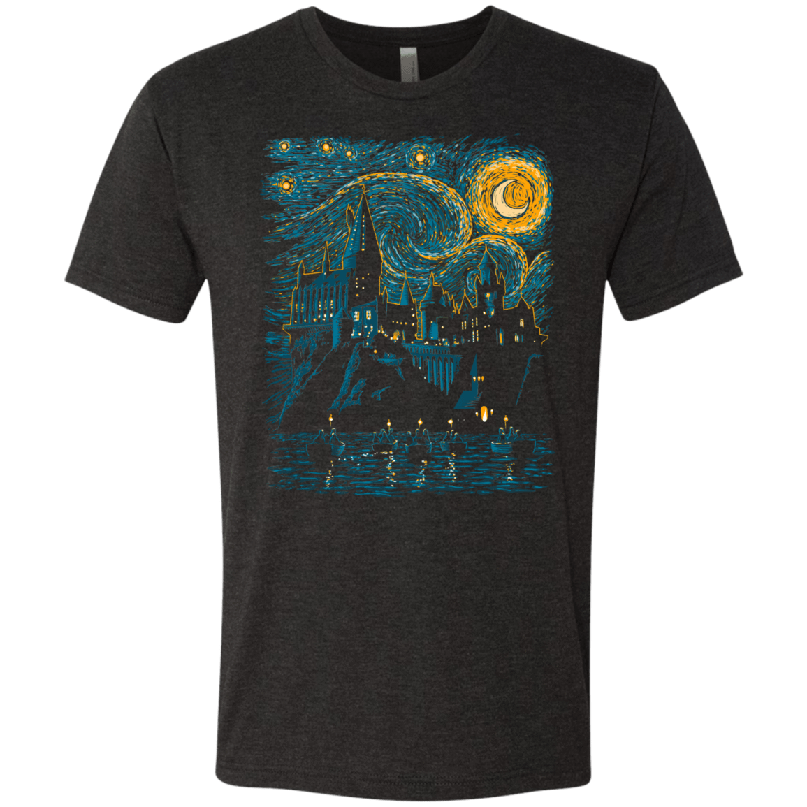 T-Shirts Vintage Black / S Starry School Men's Triblend T-Shirt