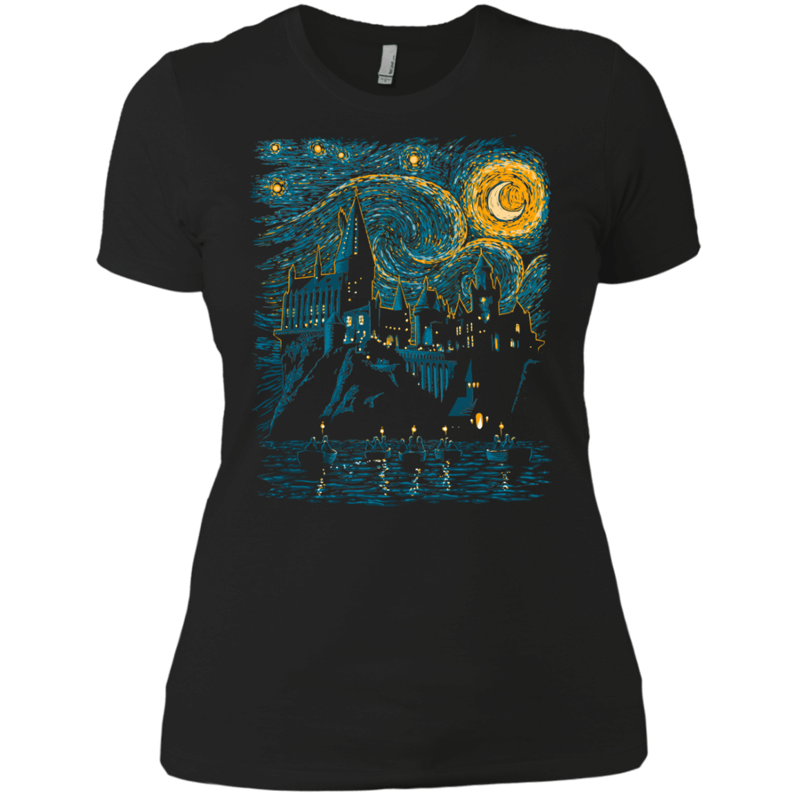T-Shirts Black / X-Small Starry School Women's Premium T-Shirt