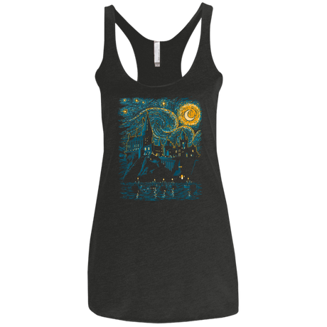 T-Shirts Vintage Black / X-Small Starry School Women's Triblend Racerback Tank