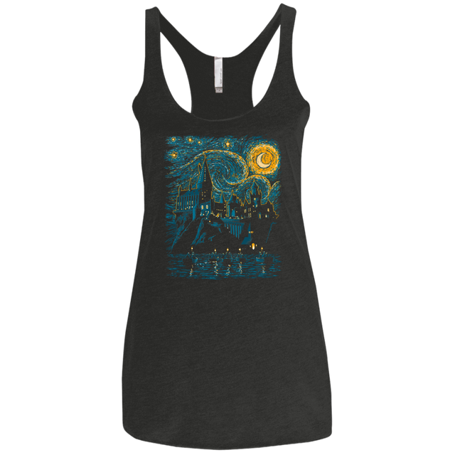 T-Shirts Vintage Black / X-Small Starry School Women's Triblend Racerback Tank