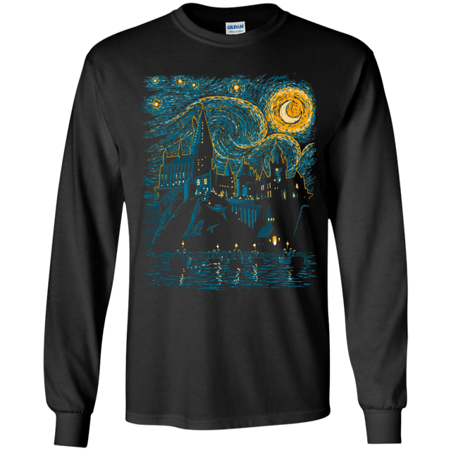 T-Shirts Black / YS Starry School Youth Long Sleeve T-Shirt