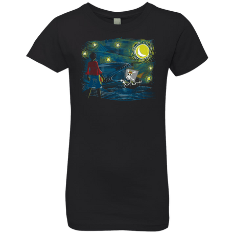 T-Shirts Black / YXS Starry Sea Girls Premium T-Shirt