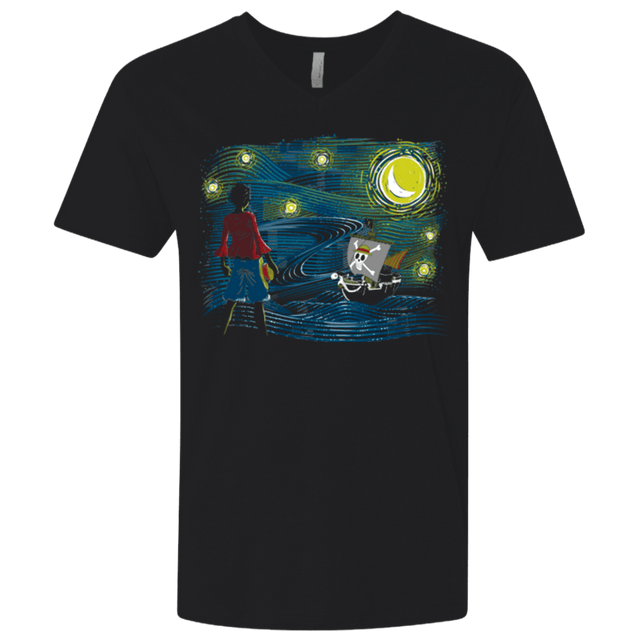 T-Shirts Black / X-Small Starry Sea Men's Premium V-Neck