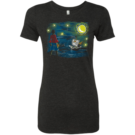 T-Shirts Vintage Black / Small Starry Sea Women's Triblend T-Shirt