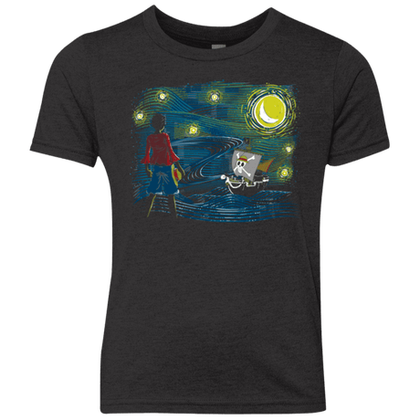 T-Shirts Vintage Black / YXS Starry Sea Youth Triblend T-Shirt