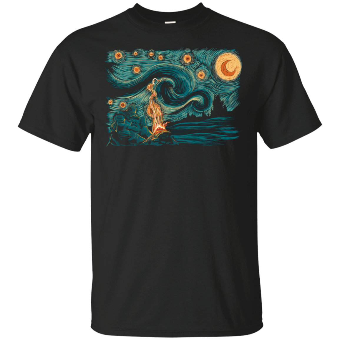 T-Shirts Black / S Starry Souls T-Shirt