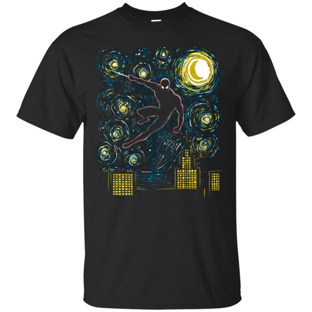 T-Shirts Black / Small Starry Spider T-Shirt