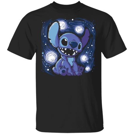 T-Shirts Black / S Starry Stitch T-Shirt