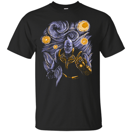 T-Shirts Black / S Starry Thanos T-Shirt