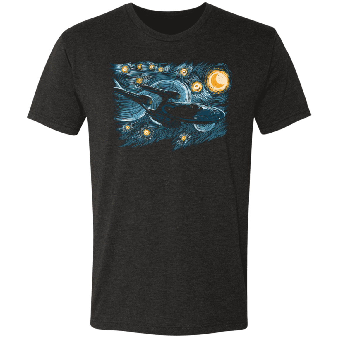 T-Shirts Vintage Black / S Starry Trek Men's Triblend T-Shirt