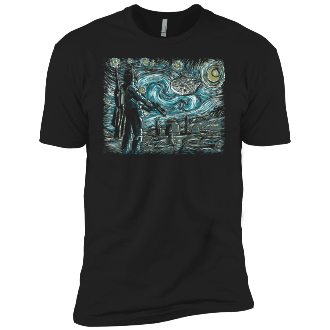 T-Shirts Black / YXS Starry Wars Boys Premium T-Shirt