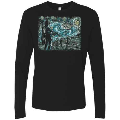 T-Shirts Black / Small Starry Wars Men's Premium Long Sleeve