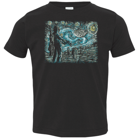 T-Shirts Black / 2T Starry Wars Toddler Premium T-Shirt