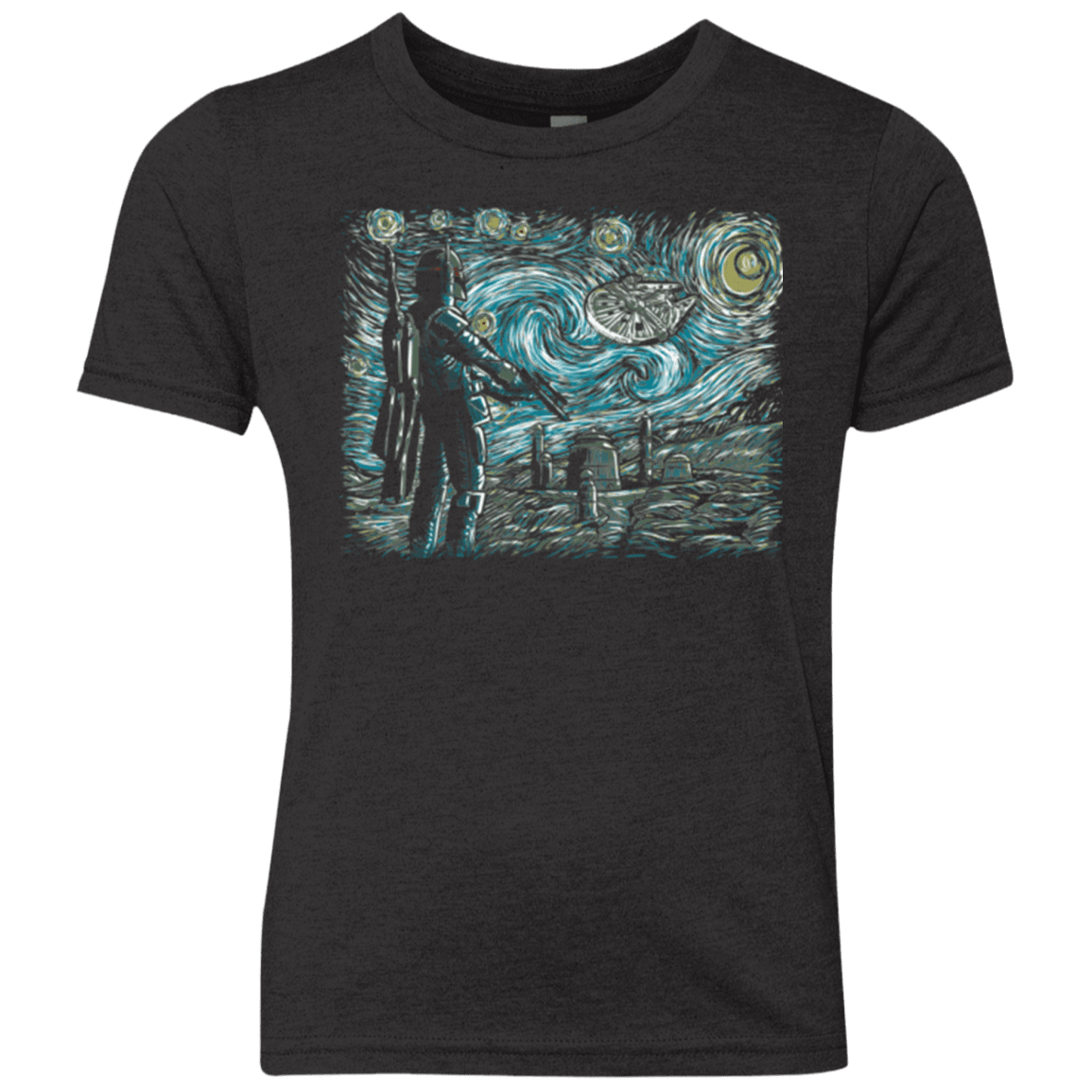 T-Shirts Vintage Black / YXS Starry Wars Youth Triblend T-Shirt