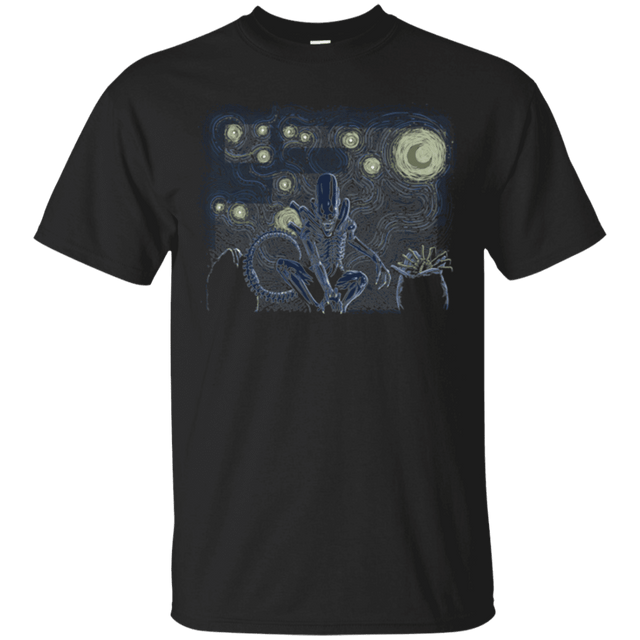 T-Shirts Black / Small Starry Xenomorph T-Shirt
