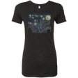 T-Shirts Vintage Black / Small Starry Xenomorph Women's Triblend T-Shirt