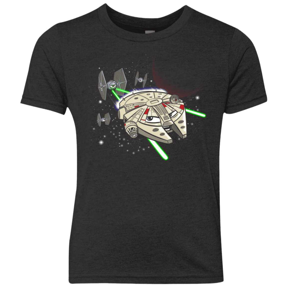 T-Shirts Vintage Black / YXS Stars Youth Triblend T-Shirt