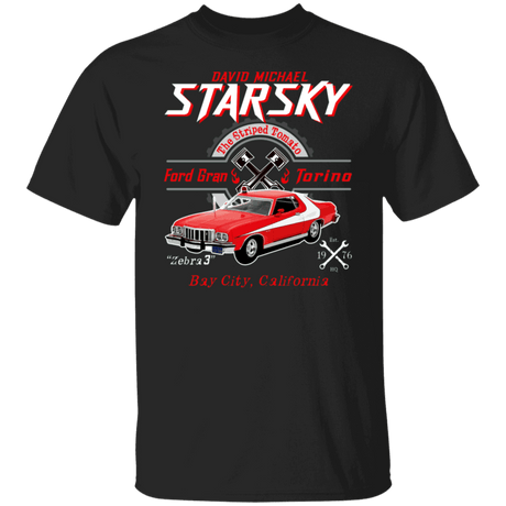 T-Shirts Black / S Starsky Torino T-Shirt