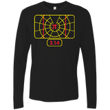 T-Shirts Black / Small Stay on Pi Men's Premium Long Sleeve