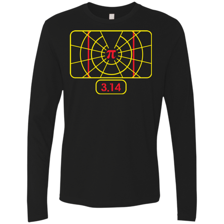 T-Shirts Black / Small Stay on Pi Men's Premium Long Sleeve