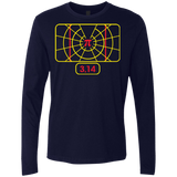 T-Shirts Midnight Navy / Small Stay on Pi Men's Premium Long Sleeve