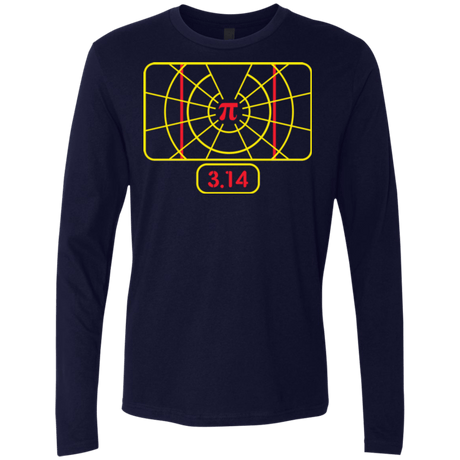 T-Shirts Midnight Navy / Small Stay on Pi Men's Premium Long Sleeve