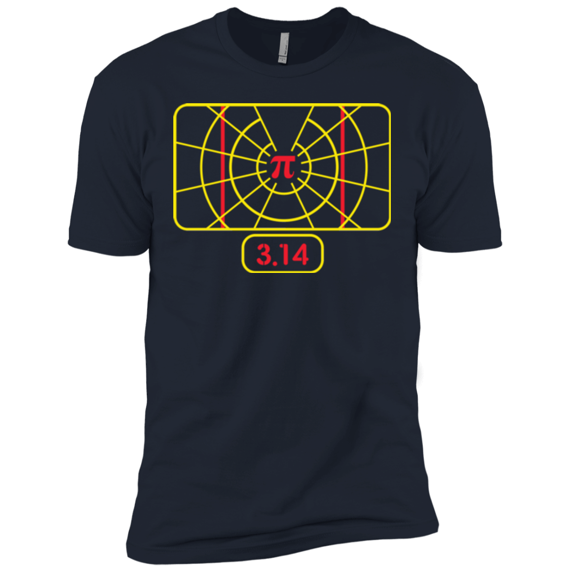 T-Shirts Midnight Navy / X-Small Stay on Pi Men's Premium T-Shirt