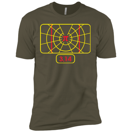T-Shirts Military Green / X-Small Stay on Pi Men's Premium T-Shirt