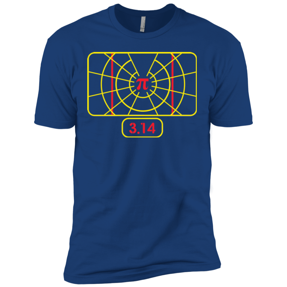 T-Shirts Royal / X-Small Stay on Pi Men's Premium T-Shirt