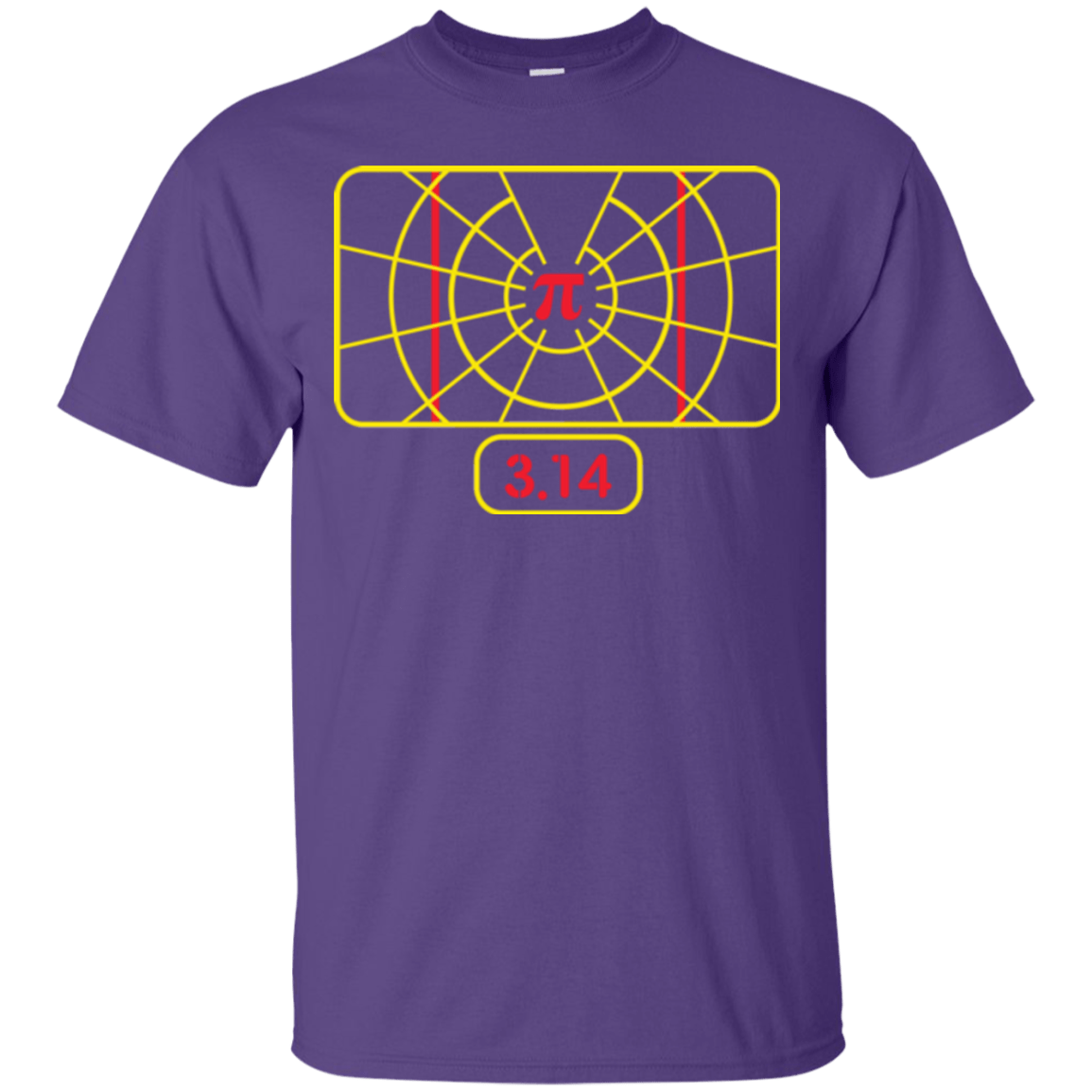 T-Shirts Purple / Small Stay on Pi T-Shirt