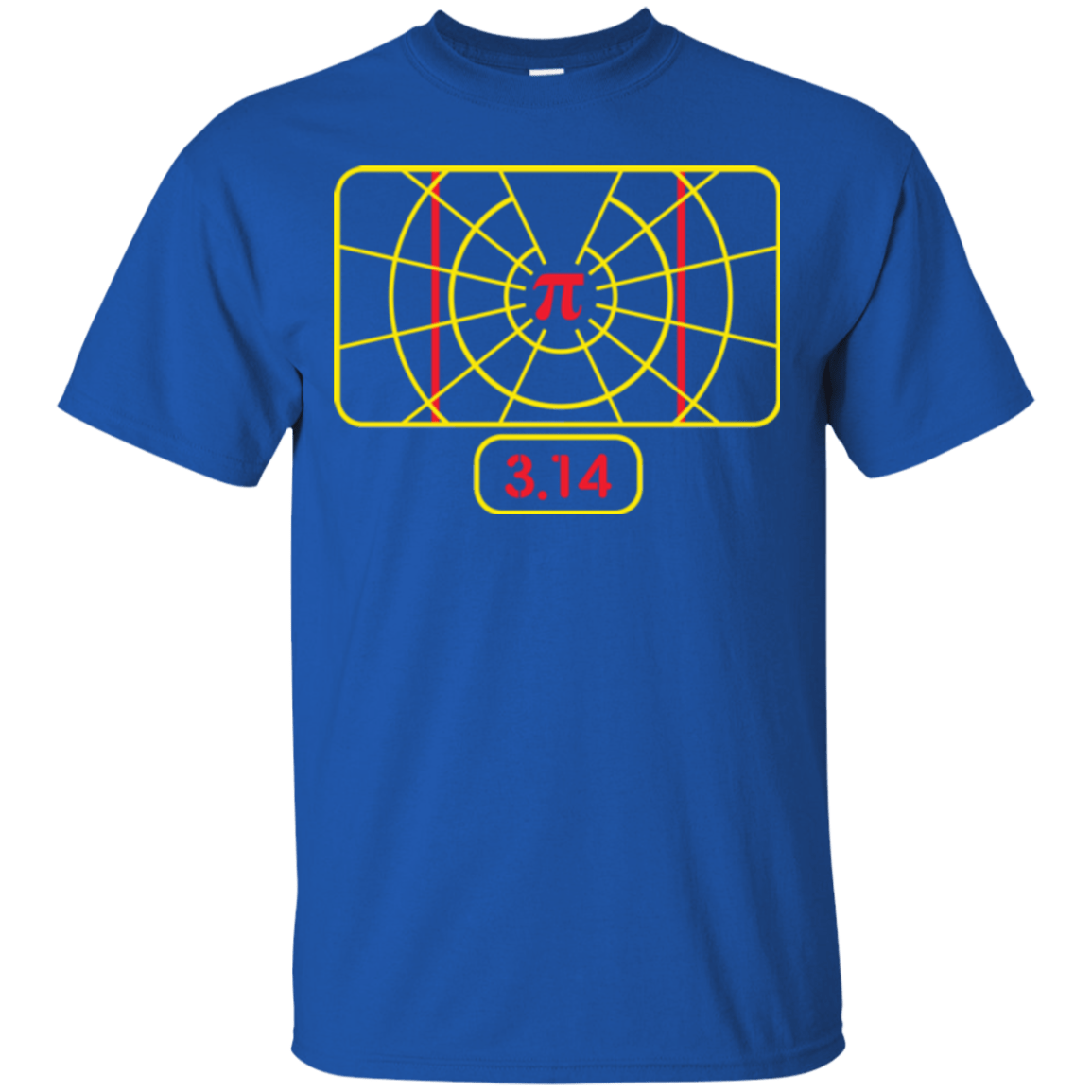 T-Shirts Royal / Small Stay on Pi T-Shirt