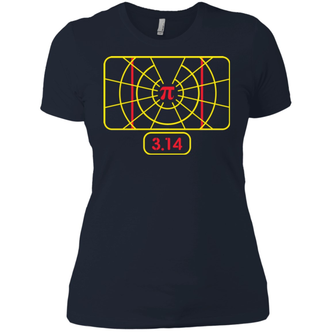 T-Shirts Midnight Navy / X-Small Stay on Pi Women's Premium T-Shirt