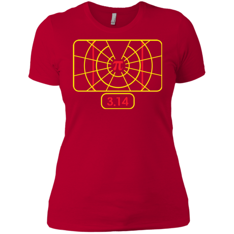 T-Shirts Red / X-Small Stay on Pi Women's Premium T-Shirt
