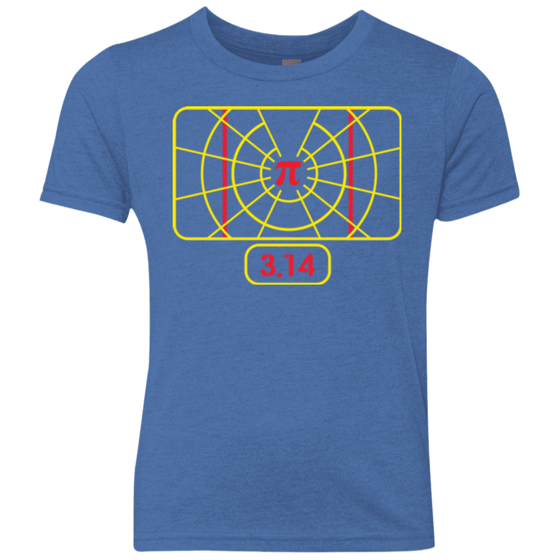 Stay on Pi Youth Triblend T-Shirt