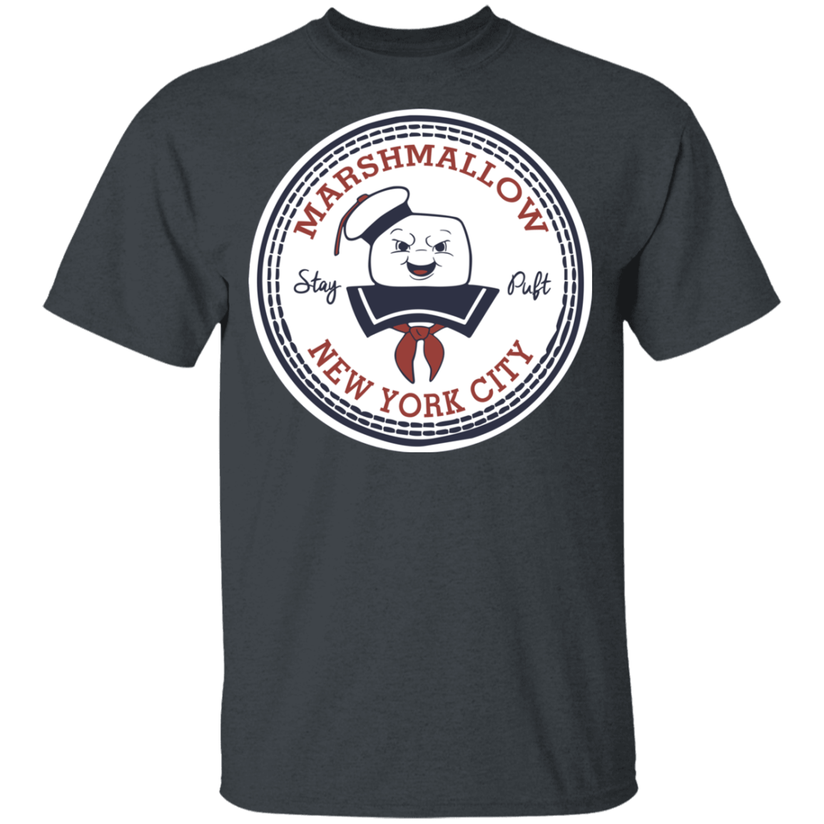 T-Shirts Dark Heather / YXS Stay Puft All Star Youth T-Shirt