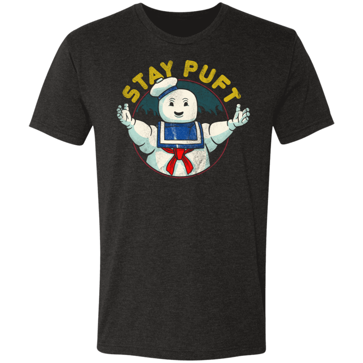 T-Shirts Vintage Black / S Stay Puft Men's Triblend T-Shirt