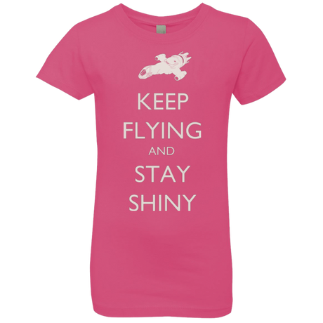 T-Shirts Hot Pink / YXS Stay Shiny Girls Premium T-Shirt