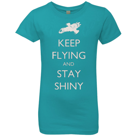 T-Shirts Tahiti Blue / YXS Stay Shiny Girls Premium T-Shirt