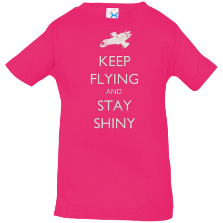 T-Shirts Hot Pink / 6 Months Stay Shiny Infant Premium T-Shirt