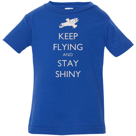 T-Shirts Royal / 6 Months Stay Shiny Infant Premium T-Shirt
